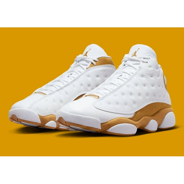 Ni - ke Ni - ke Air Jordan XIII 13 Retro Wheat OG White 414571-171 sz 10 Men's