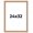 Charleston Honey, variant on 24x32 Copper and Brown Real Wood Picture Frame Width 2 inches | Interior Frame Depth 0.5 inches |
