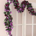 thumbnail image 4 of Rosas Artificiales Con 45 Cabezas Planta De Simulación Enredadera Accesorios De Fotografía De Bodas Para Tiendas Ventanas Restaurantes Fiestas sonducket HA043837-02, 4 of 5