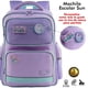 thumbnail image 5 of Mochila escolar SQbags con parches Purple, 5 of 5