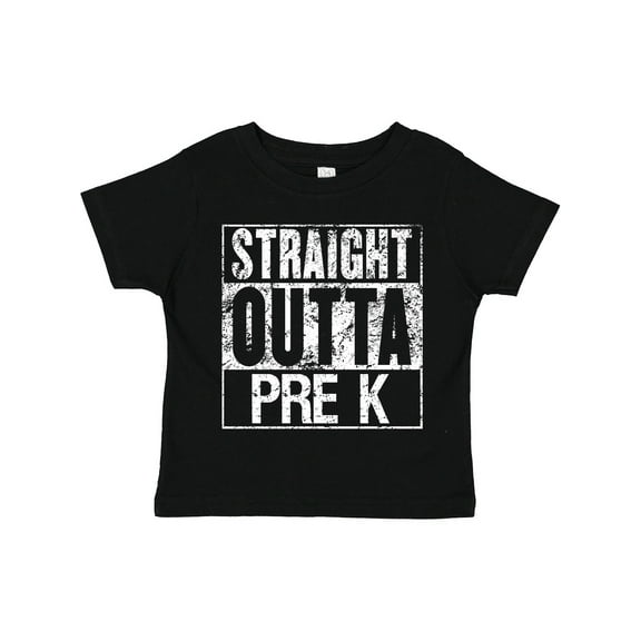 Inktastic Straight Outta Pre-K Boys or Girls Toddler T-Shirt