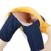 uiuoutoy Jeffy Plush Toy Cosplay Jeffy Hat Hand Puppet Game Ventriloquism Prop Party Gift