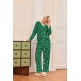 thumbnail image 2 of Ekouaer Women' 2 Piece Pajamas Fuzzy Fleece Sleepwear Set Long Sleeve Outfits 2025 Fall Loungewear, 2 of 6