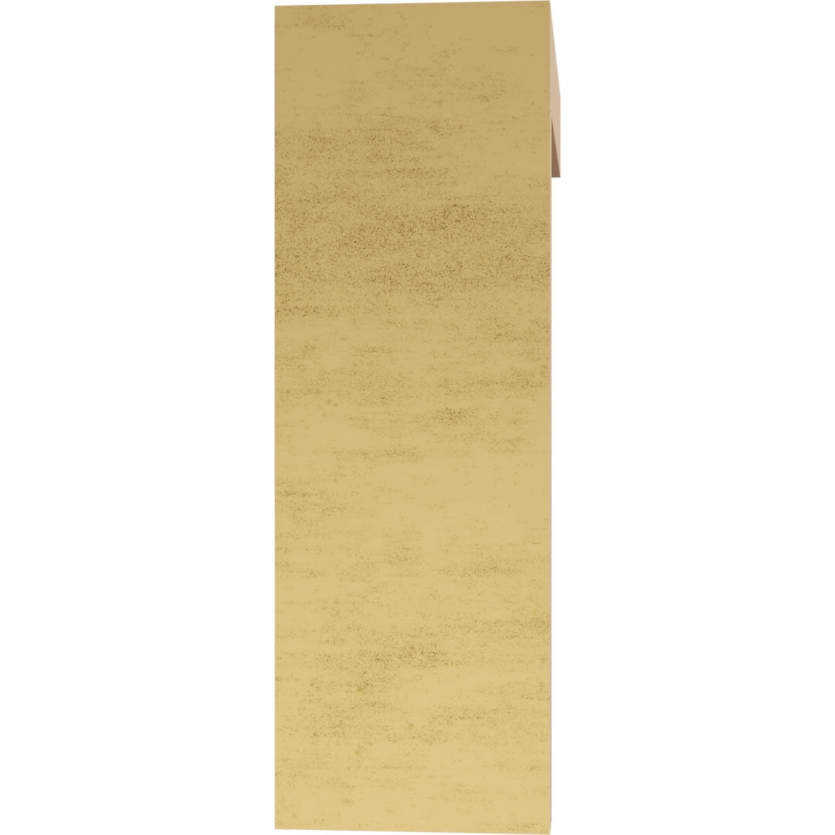 6"W x 12"D x 18"H Classic Warren Rough Cedar Woodgrain TimberThane Corbel, Primed Tan