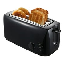 Elite Cuisine ECT2958 4 Slice Long Slot Cool Touch Toaster