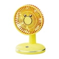 thumbnail image 2 of Summer Fan Round Base Fan Rechargeable Desktop Fan Portable Coolings Fan For Outdoor Gift Use, 2 of 6