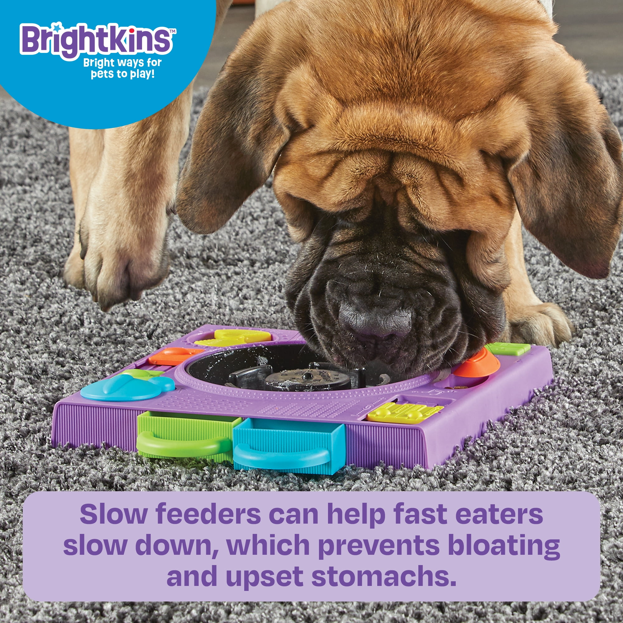 awkvuty dog puzzle toys, dog treat puzzle feeder, ideal dog toy,nontoxic  bite resistant toy for