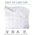 thumbnail image 3 of Splendid - Luxurious Quality 3 PC 1800 Series Microfiber Duvet cover set (Stripe Navy Blue, Queen)- Easy to care, Super Soft & Durable - Zippered Closure with Corner Ties, 3 of 3