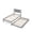 Gray, variant on Ktaxon Twin Size Bed Frame with Headboard, Sturdy Extendable Platform Daybed with Bed Base & Slide-out Trundle, Box Spring Free Design, Gray