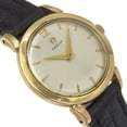 thumbnail image 3 of Pre-Owned Omega OMEGA Antique Watch Cal.244 Gold Plated x Leather Strap Manual Winding Analog..., 3 of 12