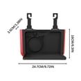 thumbnail image 2 of Antqov Car Garbage Can Car Storage Box Umbrella Car Storage Storage Container Paper Towel Folding Bicycle, 2 of 2