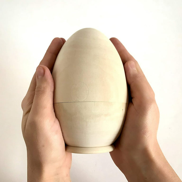 Hollow Wooden Eggs