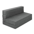 thumbnail image 3 of Sillón Plegable Matrimonial Atlas Gris Claro + Cama para Perro y Peluche de Oso, 3 of 5