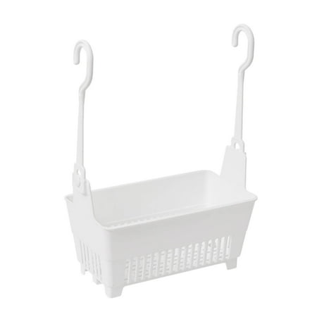 

Laundry Basket Holder | PP Drain Baskets For Organizing | Drain Basket Saddle Bathroom Kitchen Dorm Room Bedroom Small Storage Basket