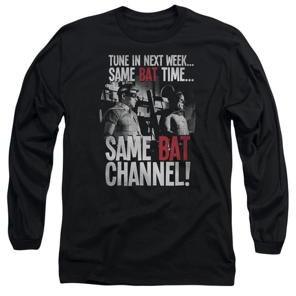 Batman Classic Tv - Bat Channel - Long Sleeve Shirt - Small