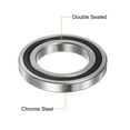thumbnail image 4 of 16008-2RS Deep Groove Ball Bearing, 40 x 68 x 9mm Hign Carbon Chrome Steel Z0 Double Rubber Sealed Bearing, 2 Pack, 4 of 5