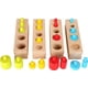 thumbnail image 1 of Juego de madera "multicolor" con piezas encajables y bloques de madera; clasificar, contar, medir, 1 of 5