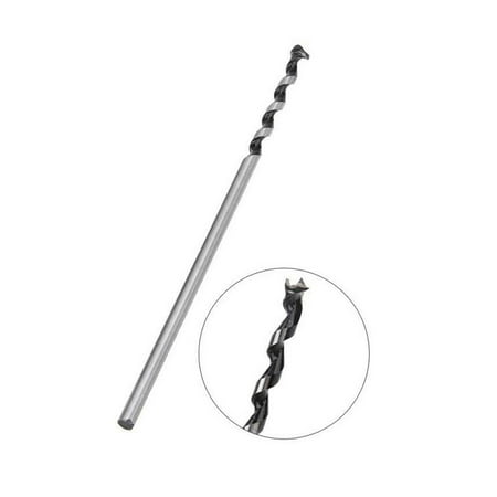 

SENRISE Square Hole Opener / Twist Drill Bit for Woodworking Punching High Speed Steel Silver Black Size 6.4mm-30mm