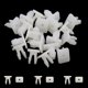 thumbnail image 2 of 20Pcs Clip Sujetador De Moldeo El Retenedor 7mm Para Auto Remaches Cierre De Plástico Blanco Alfombra Unique Bargains Clips/Remaches/Sujetador, 2 of 2