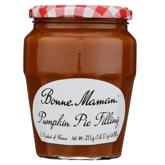 Bonne Maman Pumpkin Pie Filling, Ready-to-Use, 21.1 oz (Pack of 1)