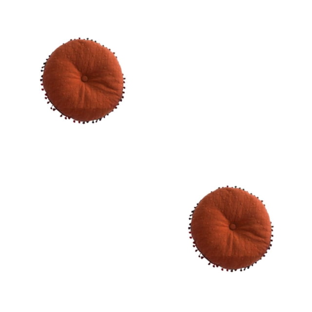 Yuarrent Cojín para sofá y silla, Tatami, ventana de suelo, almohada con borlas de algodón PP, almohadilla de Color sólido para el hogar y Type1 NO1