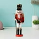 thumbnail image 2 of 30 Cm Decoraciones Cascanueces Figura Marioneta Muñeca de Juguete, Adorno de Cascanueces de Navidad para La Decoración Del Hogar Estilo B Gloria soldado cascanueces, 2 of 9
