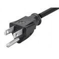 thumbnail image 4 of Monoprice Right Angle Power Cord - 10 Feet - Black | NEMA 5-15P to Right Angle IEC 60320 C13, 18AWG, 10A/1250W, SVT, 125V, 4 of 6