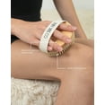 thumbnail image 4 of RUBY VIBE CO RenewSkin Body Scrubber Exfoliator Wet & Dry Wood Brush Spa Kit Gift for Women, 4 of 13