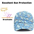 thumbnail image 4 of Kogui Toddler Baseball Hat Toddler Baseball Cap Washed Cotton Washed Adjustable Caps Hats for Toddler Boys Girls (Blue,One Size), 4 of 8