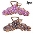 thumbnail image 2 of Pince à Mâchoires pour Femmes - 2PCS Pince à Cheveux Barrettes Décoratives, 2 of 9