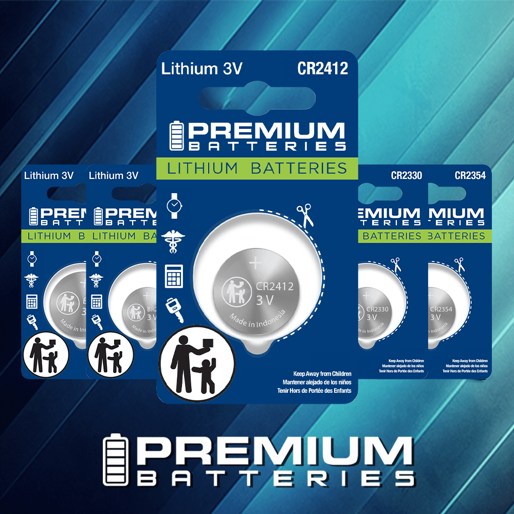 Panasonic Lithium Button Cell BR3032 3V Battery Pack of 3 High