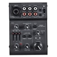 thumbnail image 1 of Eccomum AGE03 5-Channel Mini Mic-Line Mixing Console Mixer with USB Audio Interface Built-in Echo Effect USB Powered for Recording DJ Network Live Broadcast Karaoke, 1 of 7