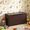 Coffee, variant on Kids Wooden Toy Box Storage Chest with Safety Hinged Lid, Coffee Brown, Sturdy Organizer for Toys Books