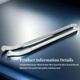 thumbnail image 6 of 3Pcs BBQ Tongs, Stainless Steel Sausage Tongs, BBQ Sausage Turning Tongs, Bbq Sausage Turning Tongs for Cooking, Long Handle Kitchen Tongs for Turning Bacon Steak Meat Vegetables, 6 of 7