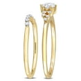 thumbnail image 3 of Everly Women's Diamond 10k Yellow Gold Bridal Set, 3 of 6