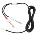 thumbnail image 2 of Shisuyan Replacement Usb C To Dual 1/4 Audio Cable 2m Audio Equipment Converter Cable, 2 of 9