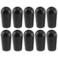 thumbnail image 4 of 10 puntas de interruptor de palanca de guitarra de plástico de 4 mm para guitarra eléctrica LP (negro), 4 of 5