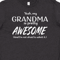 thumbnail image 4 of Inktastic Yeah My Grandma is Pretty Awesome Youth T-Shirt, 4 of 5