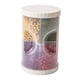 thumbnail image 4 of Contenedores herméticos de almacenamiento de 4 rejillas de 2,5 L, organizador multiusos, cubo para alimentos secos Blanco, 4 of 5