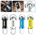 thumbnail image 7 of COB LED Flashlight Keychain USB Rechargeable Hanging Camping Waterproof Keyring Pocket Flashlight Portable Walking Lamp, 7 of 7