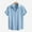 Blue#1, variant on Big and Tall Mens Shirts 2025 Solid Plus Size Casual Baggy Beach Resort Outfits Lapel Collar Short Sleeve Tops Summer
