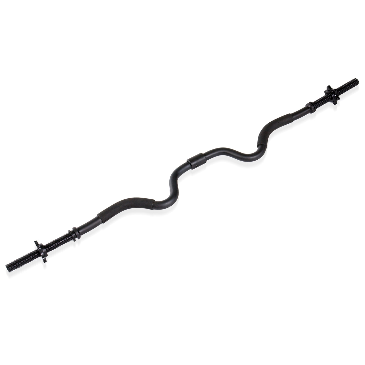Photo 1 of (READ FULL POST) CAP Barbell RB-48T2B Super Curl Bar, Black, 48"
