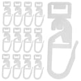 thumbnail image 4 of MLINS 36 Pcs Belt Gazebo Curtain Hooks 3.50X1.20X0.80CM White, 4 of 8