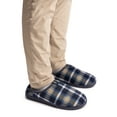 thumbnail image 3 of MUK LUKS Men's Plaid Fleece Comfort Clog Slipper, 3 of 9