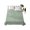 Green, variant on Twin Flat Sheet Only Thanksgiving Pumpkin Seamless Soft Microfiber Cooling Bedding Sheets Fall Plant on Light Blue Flat Bed Sheet for Hotel,Home Decor