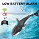 thumbnail image 4 of Remote Control Shark Pool Toys for Kids Age 8-12,2.4Ghz Waterproof RC Boat,Toy Shark with Light for 60 Mins Play,Gift for Boys Girls, 4 of 5