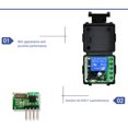 thumbnail image 4 of 1CH DC12V Control Remoto con Módulo Receptor 315MHz/433.92MHz para Puerta Eléctrica WDOplteas Para estrenar, 4 of 8
