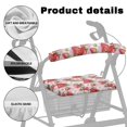 thumbnail image 5 of HELLHERO Breathable Seat & Back Covers and Seat & Backrest Cover Set Stretchable Material & Stain Proof and Seniors Strawberry Daisy, 5 of 7