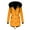 Yellow, variant on Aayomet Womens Coat Women's Hooded Parka Coat Winter Coats Warm Jacket Long Parka Coat Thichkened Winter Jacket with Pockets,Yellow 4XL