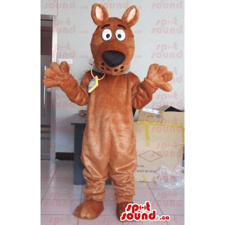Scooby-Doo Dog Cartoon Character Animal Plush SPOTSOUND Mascot - Mascots Scooby Doo